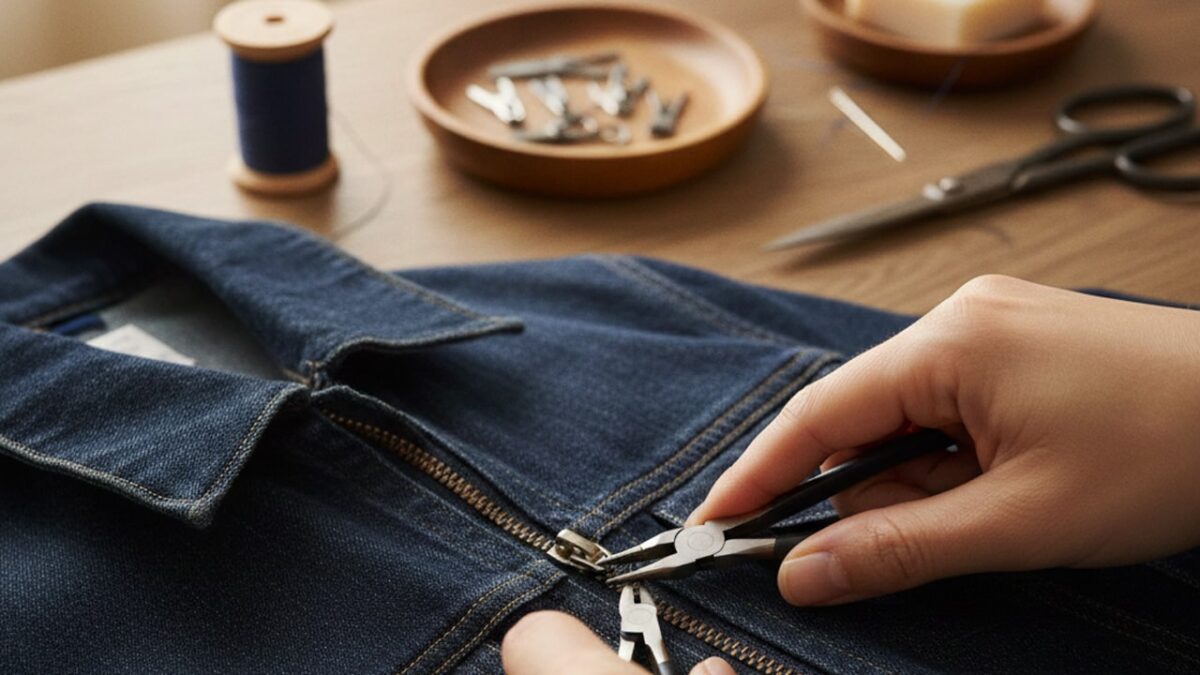 آموزش کامل تعمیر و تعویض زیپ در خانه | حل مشکل باز شدن و گیر کردن زیپ - فوتکار