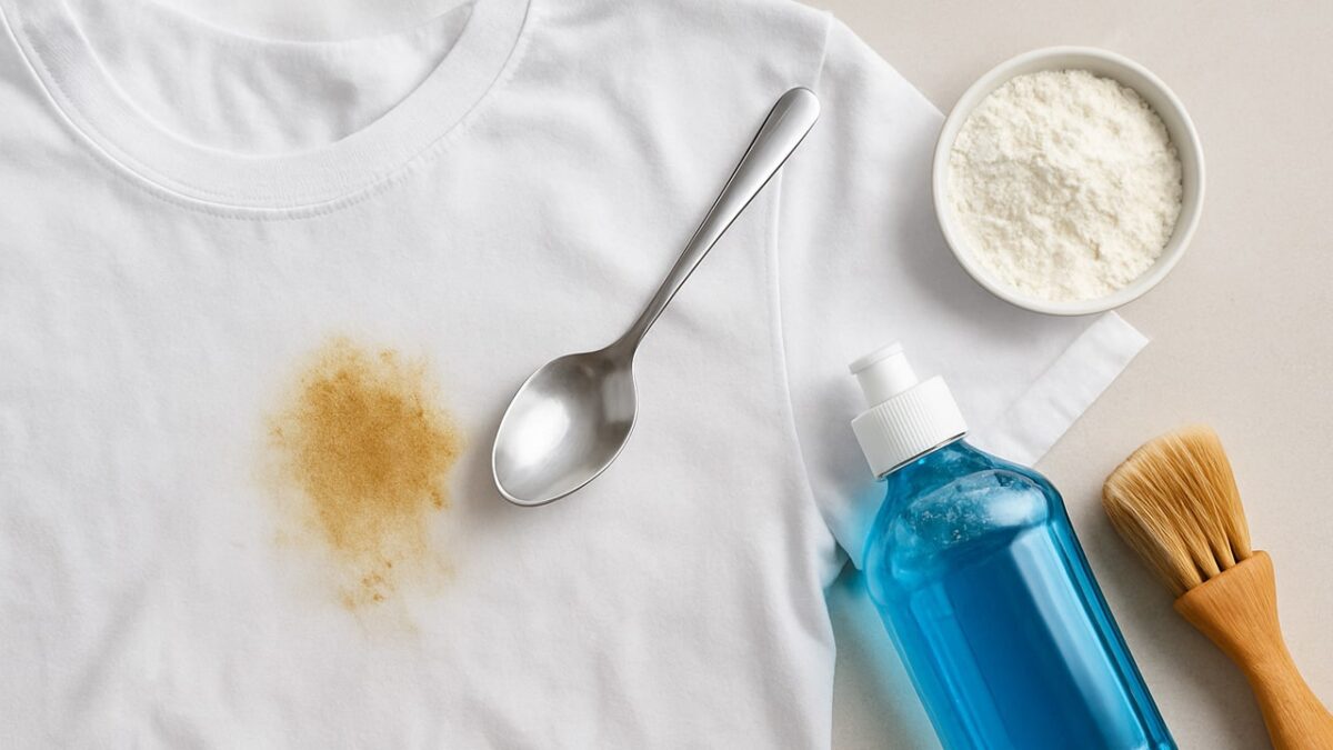 چگونه لکه چربی را از لباس پاک کنیم؟