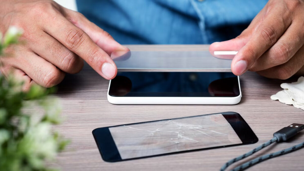 آموزش نصب گلس گوشی (محافظ صفحه نمایش)