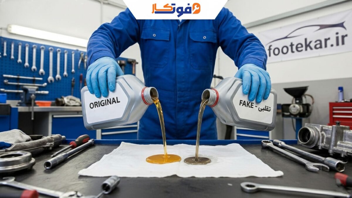 تشخیص روغن موتور اصلی از تقلبی؛ راهنمای جامع و کاربردی