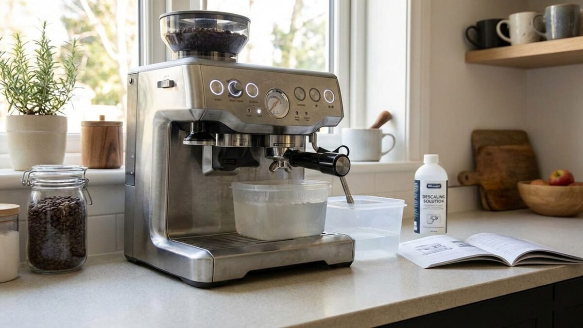 آموزش کامل جرمگیری دستگاه اسپرسوساز خانگی