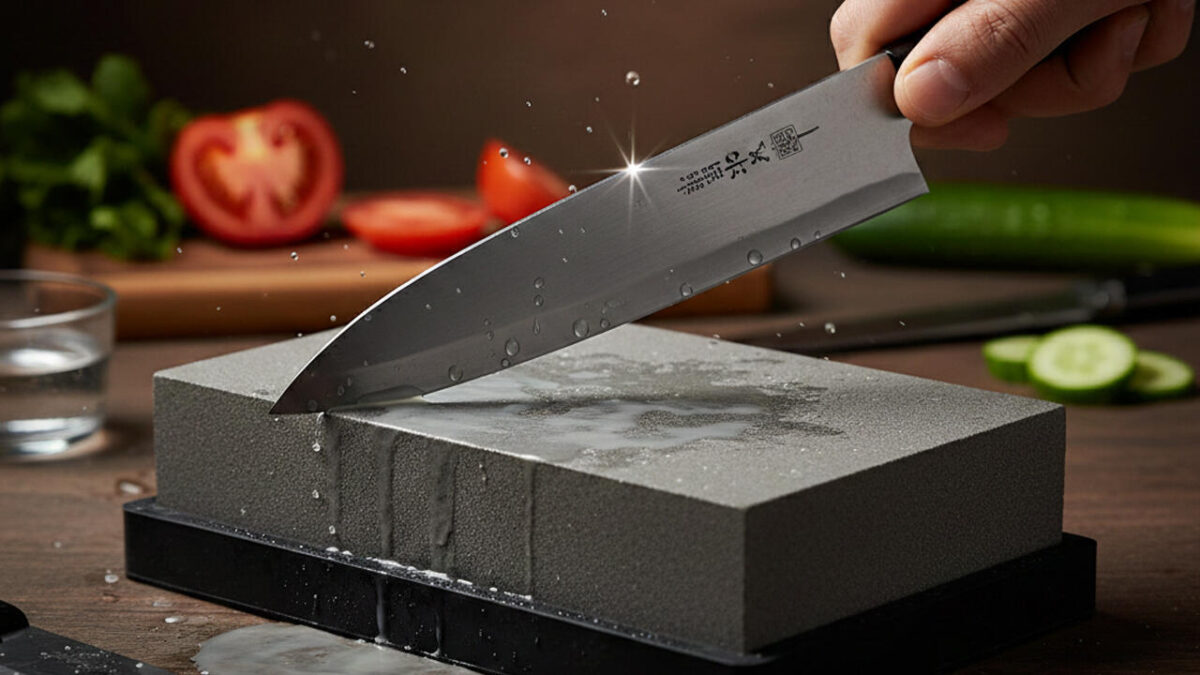 آموزش تیز کردن چاقو مثل ساموراییها
