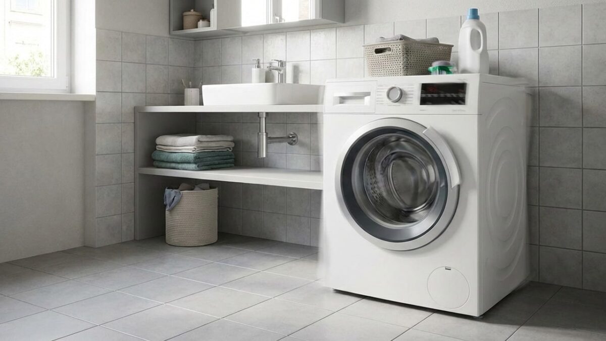 چرا ماشین لباسشویی میلرزد؟