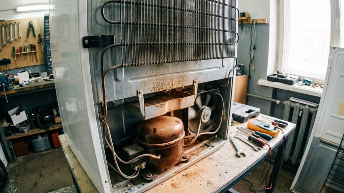 چرا یخچال دائم کار میکند و اتومات نمیکند؟